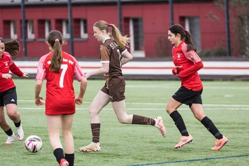 Bild 206 - wBJ FC St. Pauli - Walddoerfer SV : Ergebnis: 3:4
